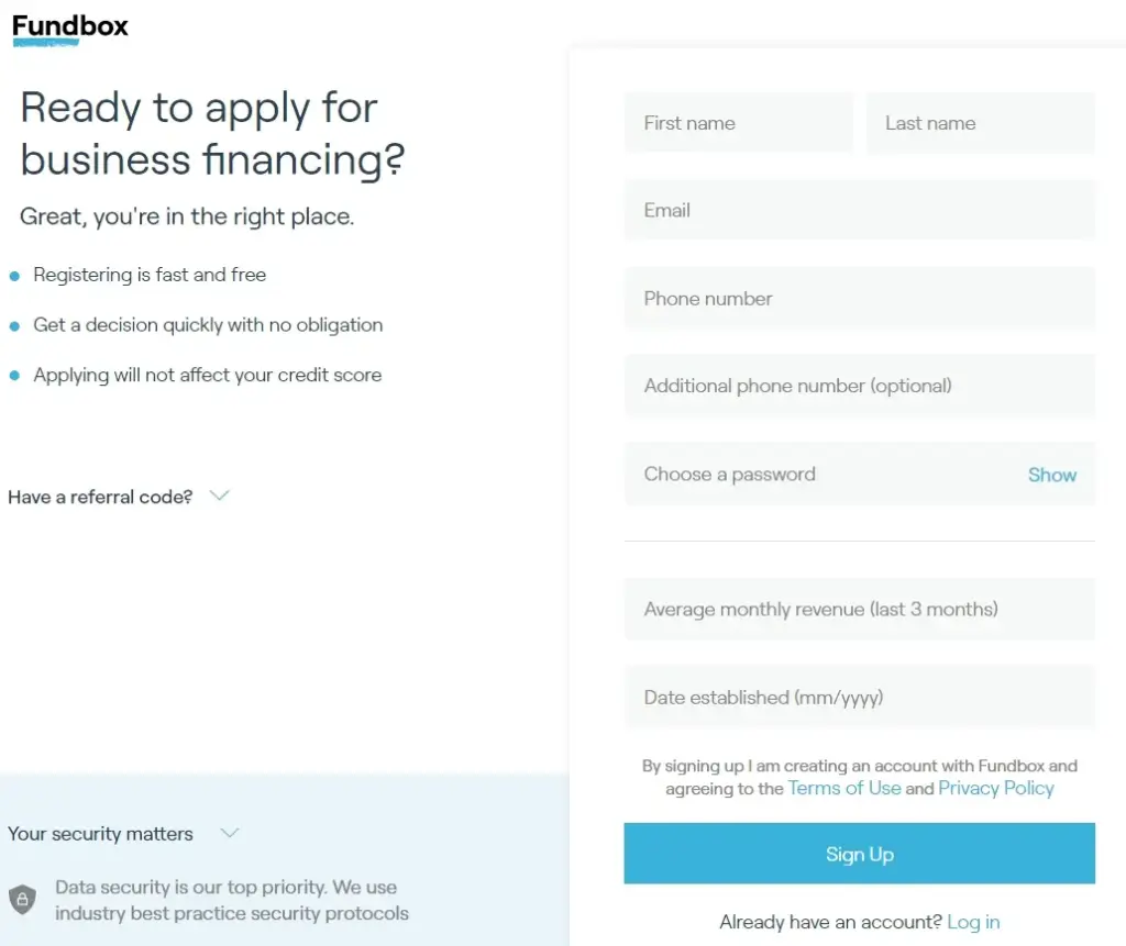How To Apply For a Fundbox Loan Online